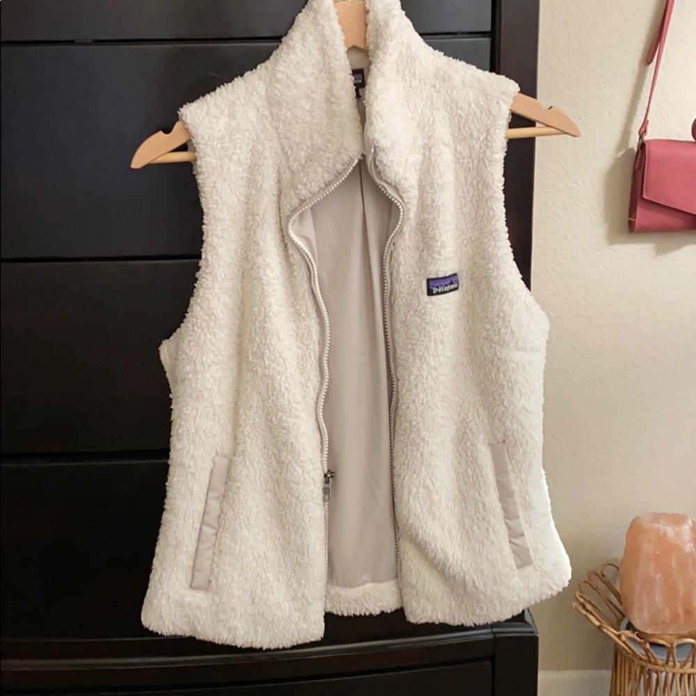 White Patagonia Vest